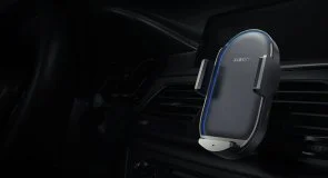 Фото: Кріплення для мобільного телефону Xiaomi 50W Wireless Car Charger Black (BHR6748GL) № 6 | KTC