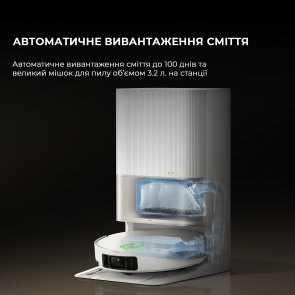 Робот-пилосос Dreame Robot Vacuum X50 Ultra White (1155350)