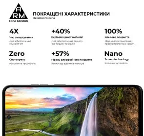 Фото: Захисне скло ArmorStandart for Motorola G05/G15/G15 Power/E15 - Pro Black (ARM83294) № 3 | KTC