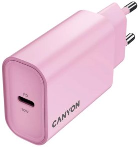 Зарядний пристрій Canyon OnCharge 30CL 30W Pink (CNE-CHA30CLPK)