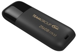 Флешка USB Team C175 256GB Pearl Black (TC1753256GB01)
