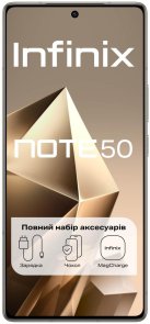 Смартфон Infinix Note 50 X6858 8/256GB Titanum Grey