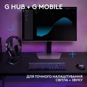 Фото: Гарнітура Logitech G522 Lightspeed Black (981-001544) № 7 | KTC