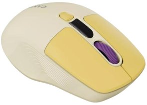 Миша Canyon MW-26 LCD Silent Dual Mode Wireless Yellow (CNS-CMSW26Y)