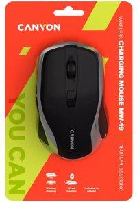 Миша Canyon CNS-CMSW19B Black/Silver