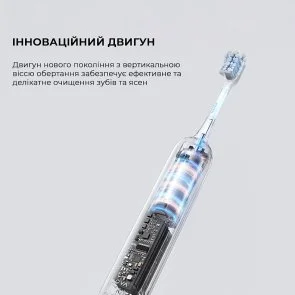Фото: Електрична зубна щітка Mova Fresh Black + Travel case (ATB13A-BK) № 3 | KTC