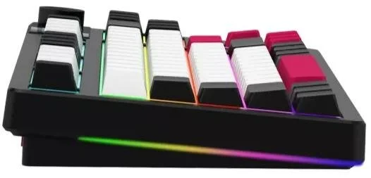 Фото: Клавіатура Lorgar KBP70TKLW Toxic Purple ENG WL/RT/USB Black/Red (LRG-KBP70TKLW-BK-US) № 5 | KTC