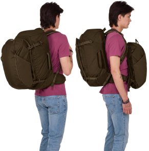Туристичний рюкзак THULE Landmark Travel Pack 60L TLPM-260 Deep Khaki (3205313)