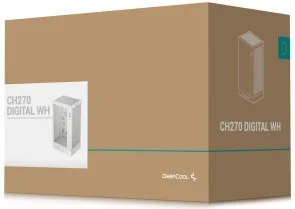 Фото: Корпус Deepcool CH270 Digital White with window (R-CH270-WHNDM0-G-1) № 12 | KTC