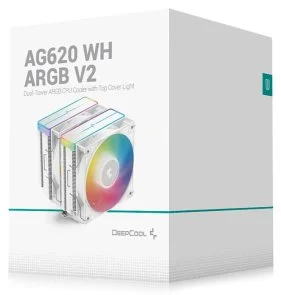 Фото: Кулер для процесора Deepcool AG620 WH ARGB V2 (R-AG620-WHAMMN-GJD) № 10 | KTC