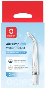 Фото: Насадка для іригатора Oclean Nozzle for Oclean A10 Orthodontics 2pcs (6970810556131) № 4 | KTC