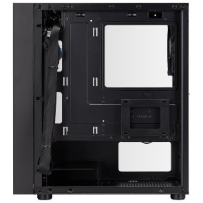 Корпус 1stPlayer B5-M-BK-3F Black with window