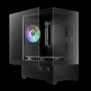 Корпус Gamdias Aura GC9M Elite ARGB Black witr window (4711514503135)