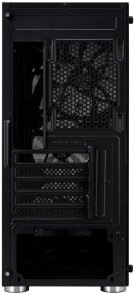 Корпус 1stPlayer FD5-M-BK-4F1 Black with window
