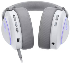Гарнітура ASUS ROG Delta II Wireless Moonlight White (90YH03W0-BHUA10)