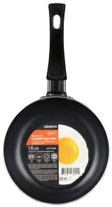 Фото: Сковорода Ardesto Gemini Gourmet Massa 14cm Grey (AR1914MS) № 4 | KTC