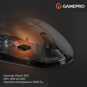 Миша GamePro Genesis Avenger Black (GM096B)