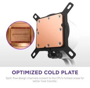 Фото: Система рідинного охолодження NZXT Kraken Plus 360 RGB White (RL-KR360-W2) № 9 | KTC