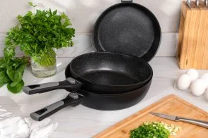 Фото: Сковорода Ardesto Gemini Bari 24cm Black (AR1224B) № 4 | KTC