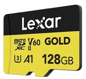 FLASH пам'ять Lexar Professional Gold Micro SDXC 128Gb (LMSGOLD128G-BNNNG)