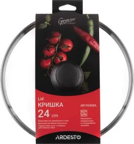 Фото: Кришка Ardesto Gemini Gourmet 24cm (AR1924GGL) № 2 | KTC