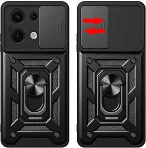 Фото: Чохол BeCover for Xiaomi Redmi Note 14S - Military Black (713546) № 2 | KTC