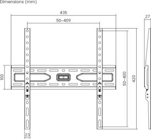Кронштейн ITech PK4F Black
