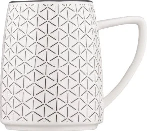 Фото: Чашка Ardesto Lamberto 360ml White/Grey (AR3052) № 3 | KTC