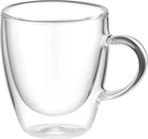 Фото: Набір чашок Ardesto 100ml 2pcs Clear (AR2610BH) № 4 | KTC