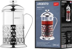 Фото: Френч-прес Ardesto Gemini Fasano 350ml Clear (AR1935FFP) № 3 | KTC