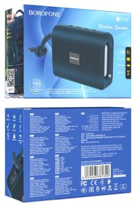Портативна колонка BOROFONE BR18 Encourage Sports Navy Blue (6974443381320)