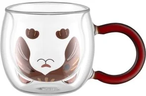 Фото: Набір чашок Ardesto Animals 280ml 2pcs Clear (AR2628BC) № 2 | KTC