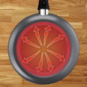 Фото: Сковорода Tefal Hard Stone 28cm Gray (D4560632) № 4 | KTC
