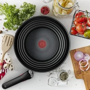 Фото: Набір змішаний Tefal Ingenio XL Intense 24cm/ 28cm 3pcs Brown (L1509273) № 17 | KTC