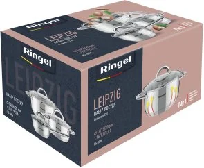 Фото: Набір змішаний Ringel Leipzig 3.6L/ 1.9L/ 1.15L 6pcs (RG-6004) № 3 | KTC