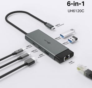 USB-хаб TP-Link UH6120C