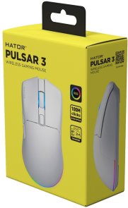 Миша Hator Pulsar 3 Wireless White (HTM631)