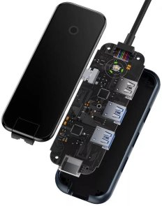 USB-хаб Baseus AcmeJoy 5 Port Dark Gray (WKJZ010113)