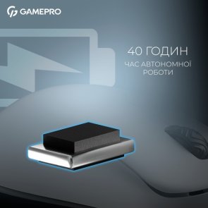 Миша GamePro Genesis Asgard Loki WL/USB White (GM022W)