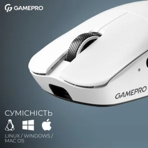 Фото: Миша GamePro Asgard Odin 8K WL/USB White (GM035W) № 13 | KTC