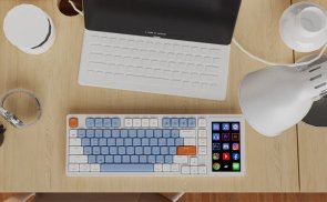 Ajazz AKP815 Red Switch RGB USB White (AKP815-R-WBO)