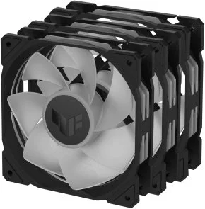 Фото: Кулер ASUS TUF Gaming TR120 ARGB Reverse Black 3 pcs (90DA00D0-B09020) № 6 | KTC