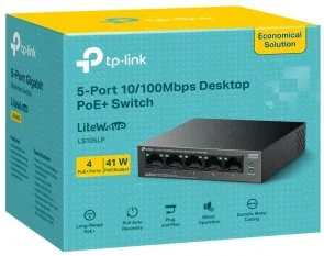 Фото: Комутатор TP-Link LS105LP № 6 | KTC