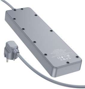 Мережевий фільтр BOROFONE BAC4A Lord 4xUSB 5/1.5m Black (6941991111488)