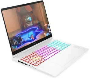 Фото: Ноутбук HP Omen Max Gaming Laptop 16-ah0007ua BW7M5EA Ceramic White - 16" IPS 240 Гц / Intel Core Ultra 9 / 275HX / DDR5 64 ГБ / PCI-E SSD 1 ТБ / GeForce RTX 5070 № 2 | KTC