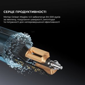 Електрична зубна щітка Oclean X Pro 20 Set Electric Toothbrush Black (6970810556964)