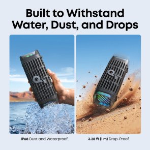 Портативна колонка Anker SoundCore Boom 3i Black (D5100010)