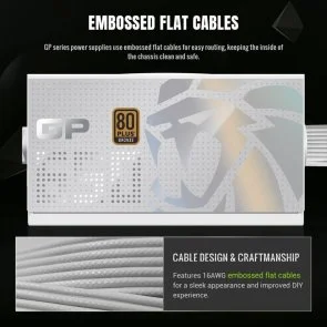 Фото: Блок живлення Gamemax 650W GP 650B White (GP 650B WH) № 10 | KTC