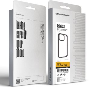 Чохол ArmorStandart for Apple iPhone 15 Pro Max - UNIT2 Black (ARM69986)
