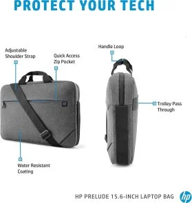 Фото: Сумка для ноутбука HP Prelude Laptop Bag (2Z8P4AA) № 4 | KTC